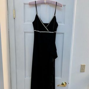 Black rhinestone Evening Gown